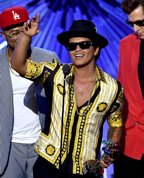 bruno mars versace clothing.